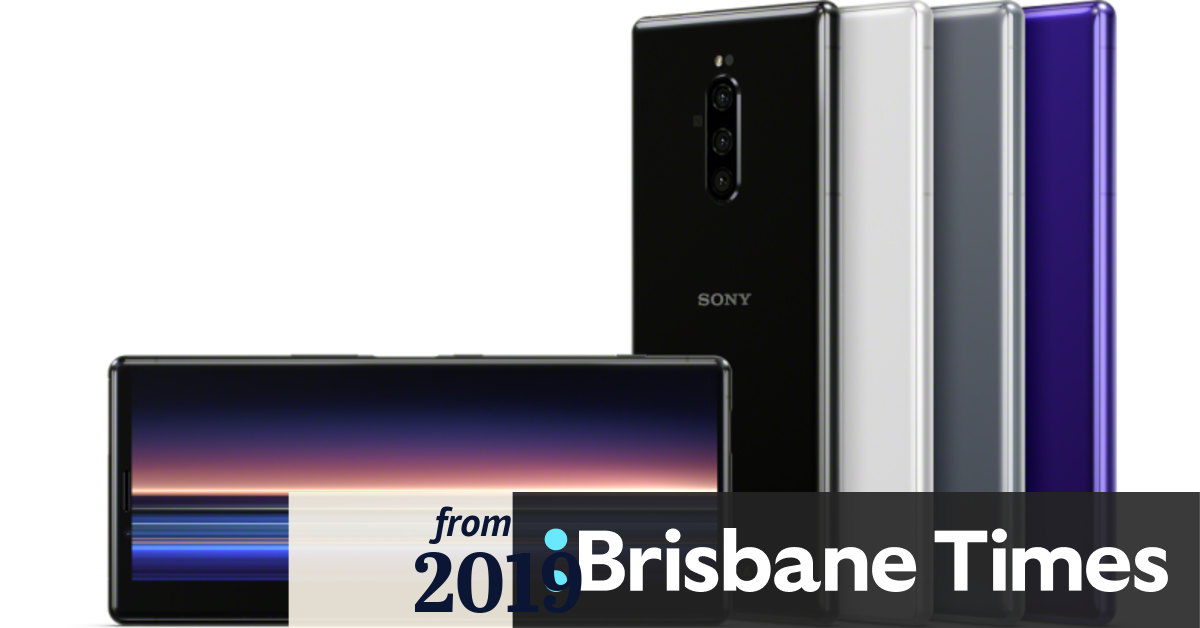 Sony's Xperia 1 is a very tall and skinny phone with a 4K HDR OLED